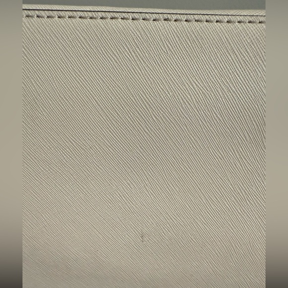 Kate Spade Cameron Street Audrey Light Beige Cream Leather Tote Purse - Picture 6 of 9